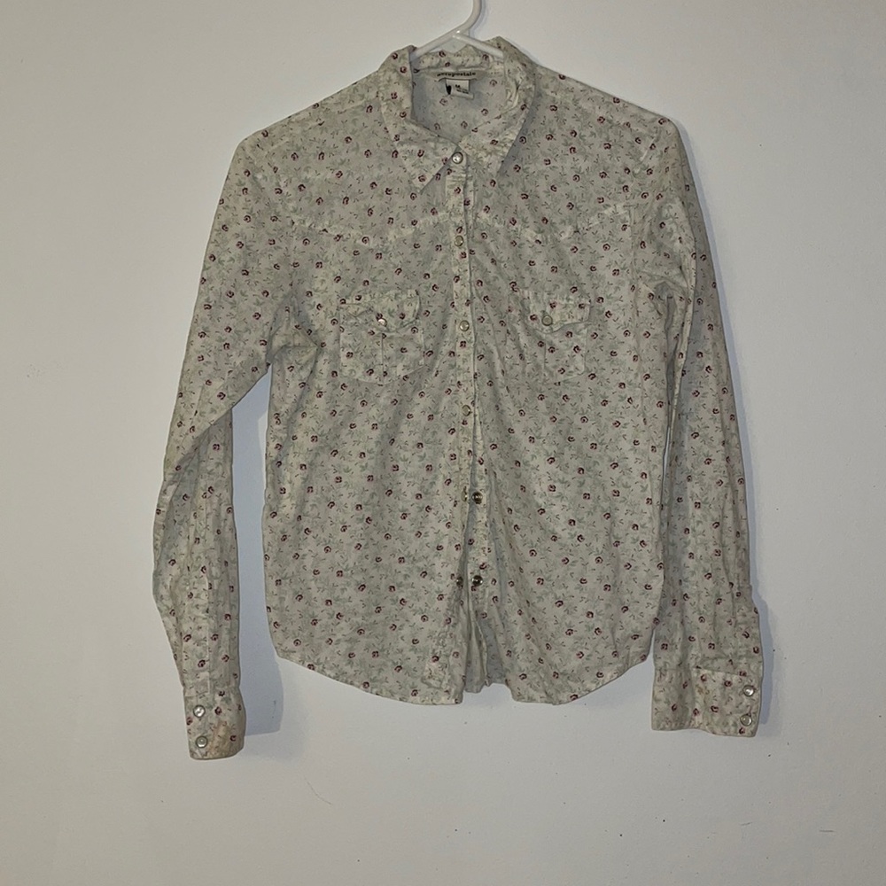 Vintage Y2K Aeropostale Pearl Snap Shirt